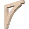 Ekena Millwork Thorton Craftsman Smooth Bracket, Douglas Fir, 3 1/2"W x 28"D x 28"H BKT04X28X28THR04SDF - alternate 1